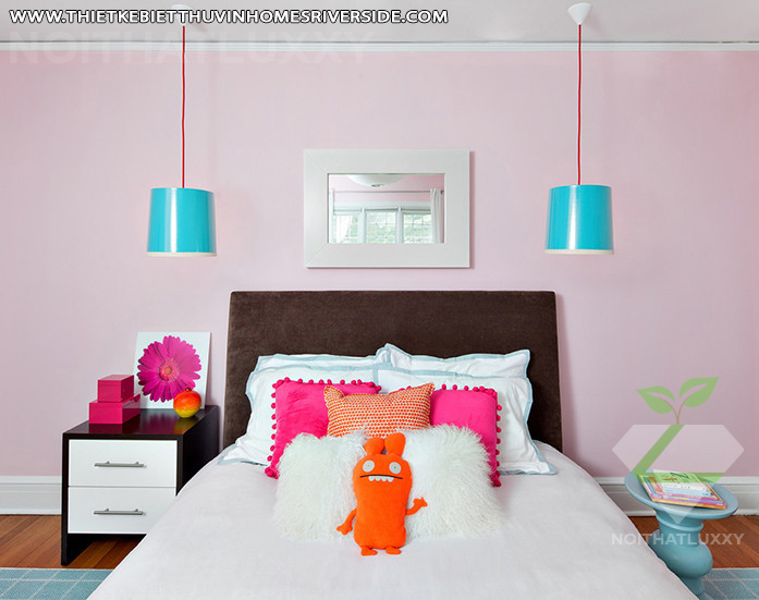 Thiết kế phòng ngủ trẻ con cho biệt thự Vinhomes Riverside Thiết kế phòng ngủ trẻ con cho biệt thự Vinhomes Riverside