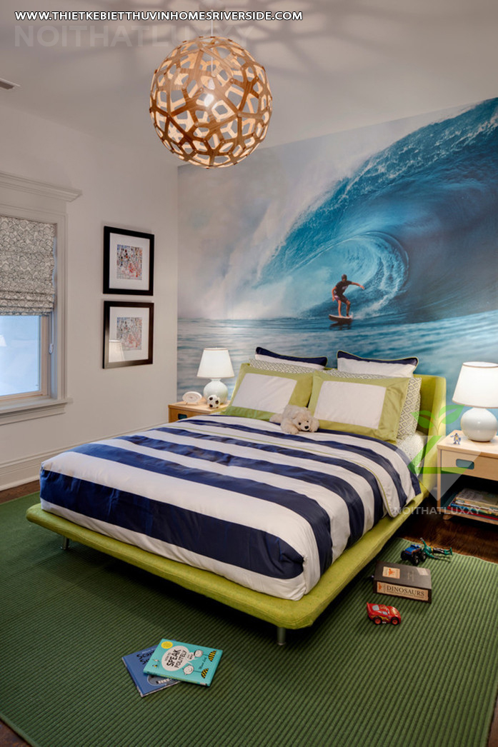 Thiết kế phòng ngủ trẻ con cho biệt thự Vinhomes Riverside Thiết kế phòng ngủ trẻ con cho biệt thự Vinhomes Riverside