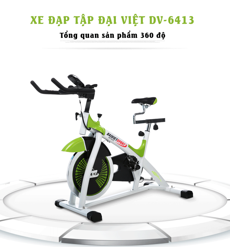 Máy tập thể dục đạp xe DV - 6413 có tốt không ?