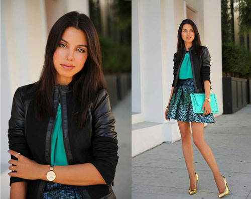 Blogger thời trang làm "ảo thuật" với màu xanh - 18