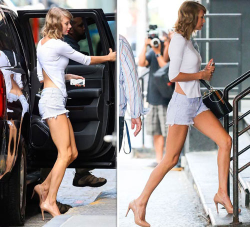 Mê mẩn style khoe chân dài miên man của Taylor Swift - 9