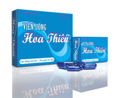 Viên uống Hoa Thiên loại bỏ tận gốc nhăn, khô, sạm - 3