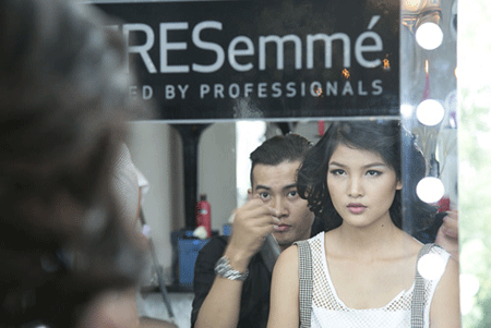 Trúc Diễm ứng dụng xu hướng tóc của NYFW - 7
