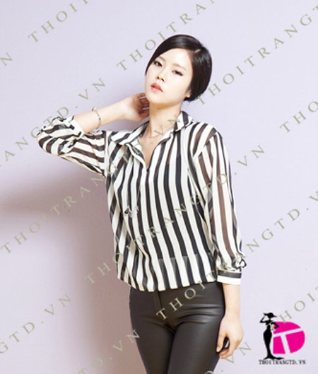 Nữ công sở diện đầm tao nhã mùa thu đông - 14