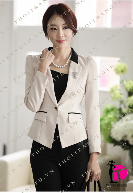Nữ công sở diện đầm tao nhã mùa thu đông - 15