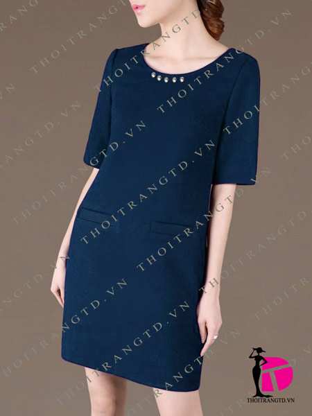 Nữ công sở diện đầm tao nhã mùa thu đông - 9
