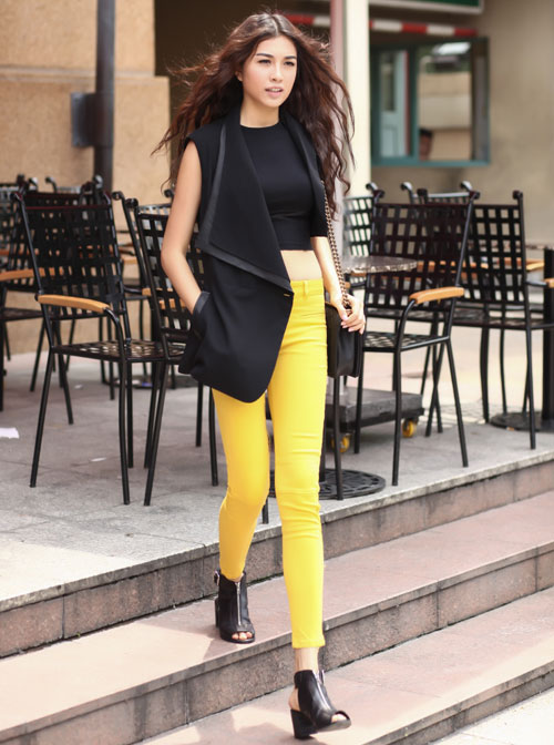 "Kéo dài" chân nhờ quần âu khéo léo như Lệ Hằng - 4