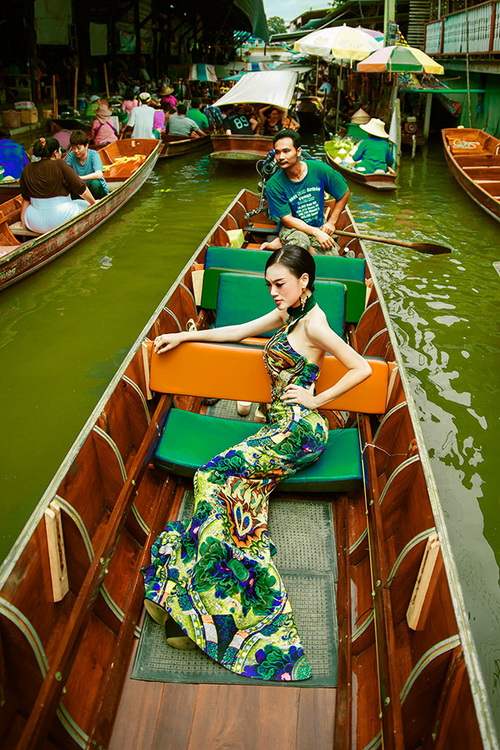 Cao Thùy Linh khoe "ảnh hiếm" trên đất Thái Lan - 7