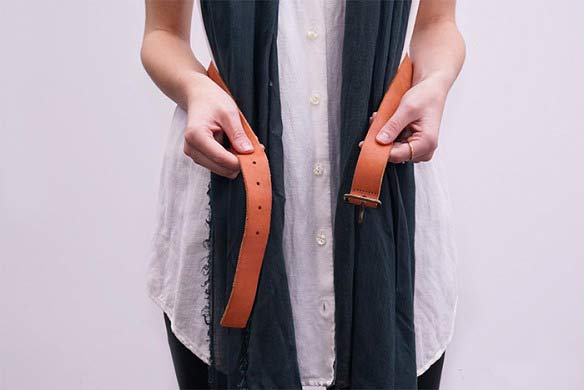 Giúp bạn sành điệu bất ngờ chỉ với 3 cách thắt lưng! - 8