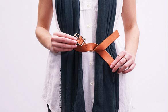 Giúp bạn sành điệu bất ngờ chỉ với 3 cách thắt lưng! - 9