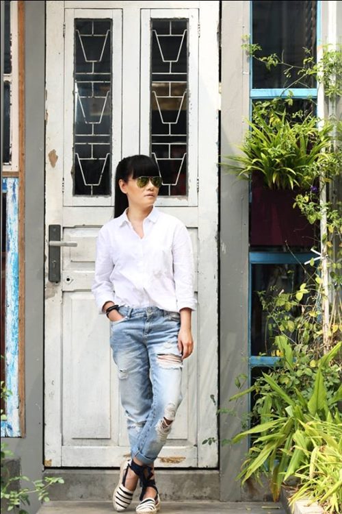 Qúy cô Sài Gòn mặc đồ Việt cực kỳ cá tính - 8