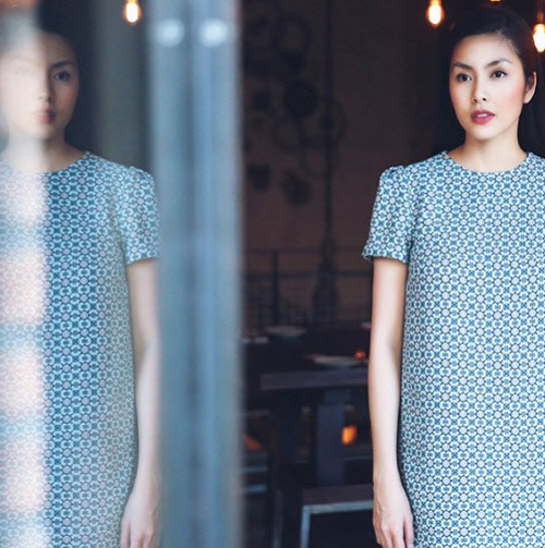 Hà Tăng tái xuất với loạt đồ tự thiết kế tuyệt xinh - 1
