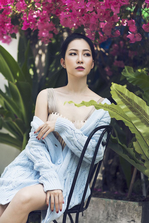 'Lộ' ảnh Linh Nga khác lạ thời chưa biết làm đẹp - 9