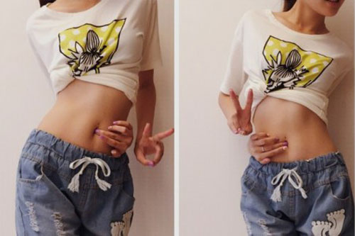 Sao Việt đua nhau 'chạm tay đến rốn' khoe dáng chuẩn, eo thon - 10