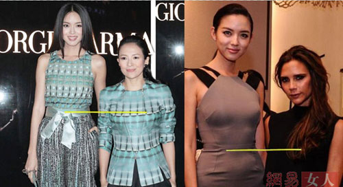 Những lần 'dìm hàng' Sao khác về chiều cao của Trương Tử Lâm - 1