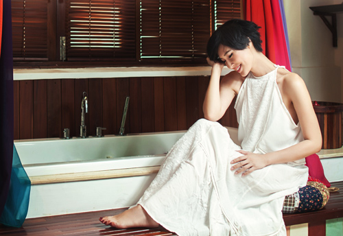 Kathy Uyên tiết lộ bí quyết đẹp từ trong ra ngoài ở tuổi 34 - 9