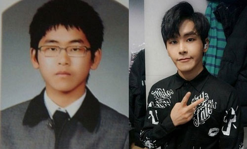 'Đào mộ' ảnh thời mắt híp của thần tượng K-Pop - 6
