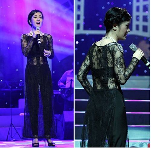 Áo xuyên thấu "chịu chơi" của diva Hồng Nhung - 7