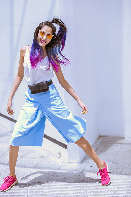 Hoàng Thùy tiết lộ bí quyết chụp street style tuyệt đẹp - 3
