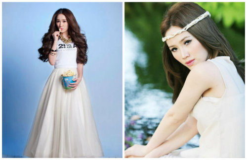 Sao Việt xinh đẹp lạ thường với tóc 'bổ luống' - 10