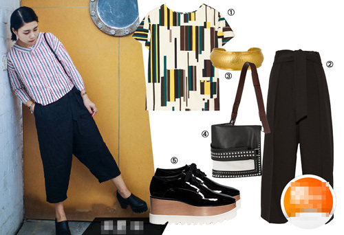 Mẹo "sống còn" để chân ngắn tự tin mặc quần culottes - 9