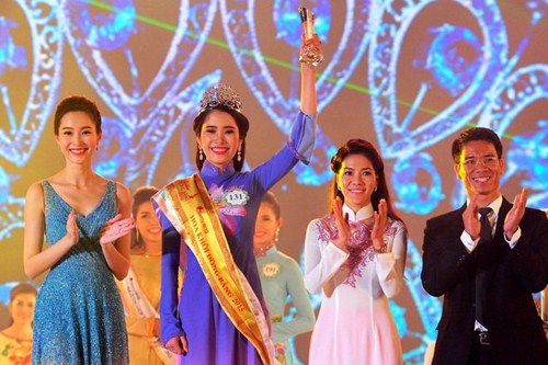 Hoa khôi Nam Em dự thi Miss Global 2015 - 1