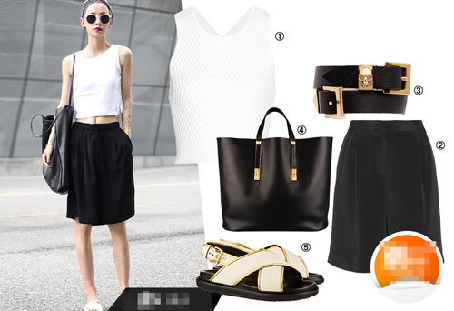 Mẹo "sống còn" để chân ngắn tự tin mặc quần culottes - 7