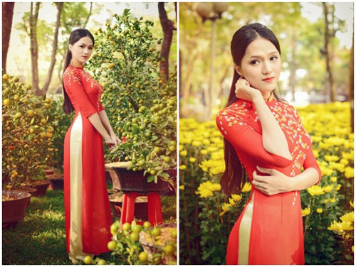 Sao Việt xinh đẹp lạ thường với tóc 'bổ luống' - 11