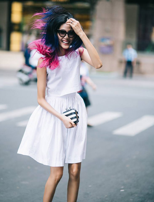 Hoàng Thùy tiết lộ bí quyết chụp street style tuyệt đẹp - 4