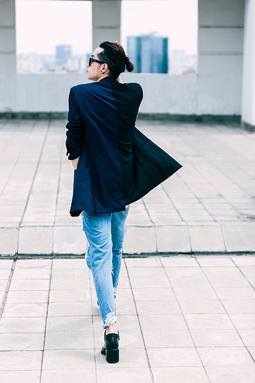 Mẫu nam lưỡng tính Việt thăng hoa trên đường phố - 7