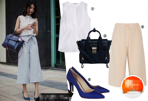 Mẹo "sống còn" để chân ngắn tự tin mặc quần culottes - 2