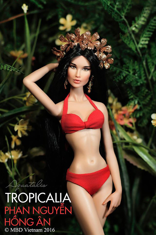 Búp bê mặc bikini rực rỡ thi hoa hậu - 6