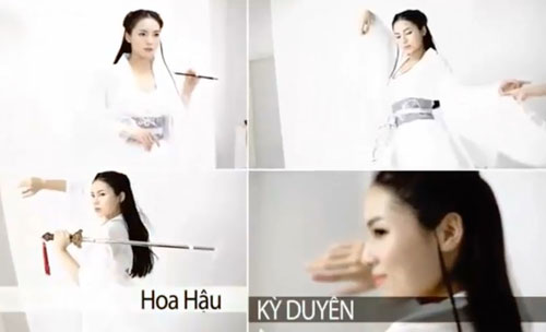 Kỳ Duyên gây tranh cãi khi hoá trang giống Tiểu Long Nữ - 2