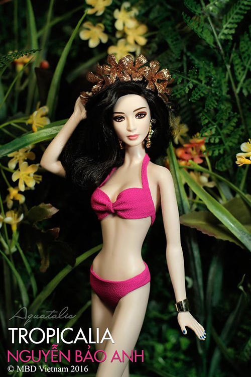 Búp bê mặc bikini rực rỡ thi hoa hậu - 7