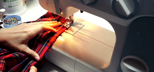Tự chế váy kẻ ca rô tuyệt đẹp cho mùa Thu - 13