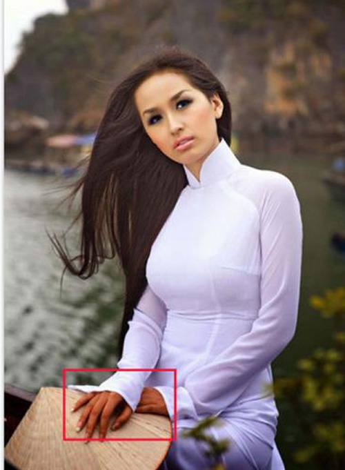 Mỹ nhân Việt khóc dở mếu dở với ảnh photoshop quá lố - 8