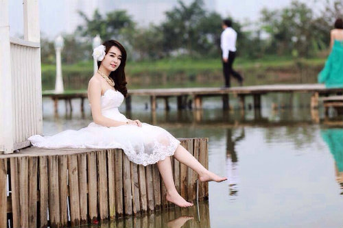 Cô gái Hà Thành da trắng, dáng xinh và bí quyết đơn giản - 5