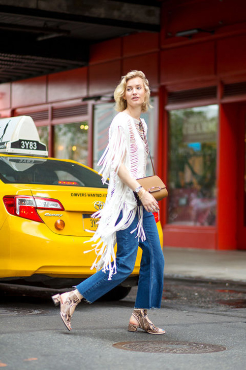 Tín đồ tuần lễ thời trang New York rộn rã đọ độ sành - 9
