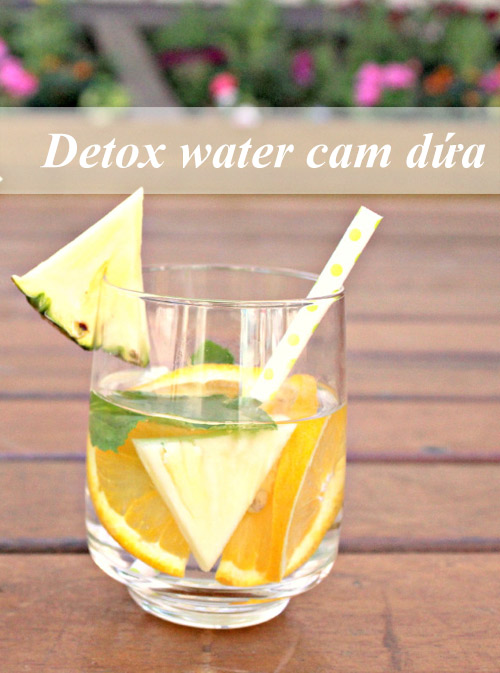 3 loại nước detox giúp da sáng mịn không tì vết