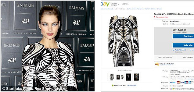 BST Balmain x H&M bị hét giá "cắt cổ" trước giờ ra mắt - 5