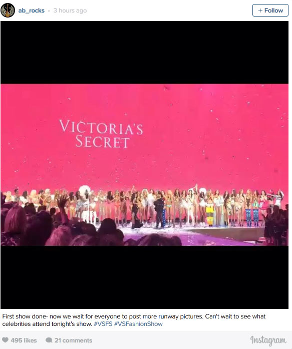 "Nghẹt thở" trước sức nóng của Victoria's Secret Show 2015 - 8