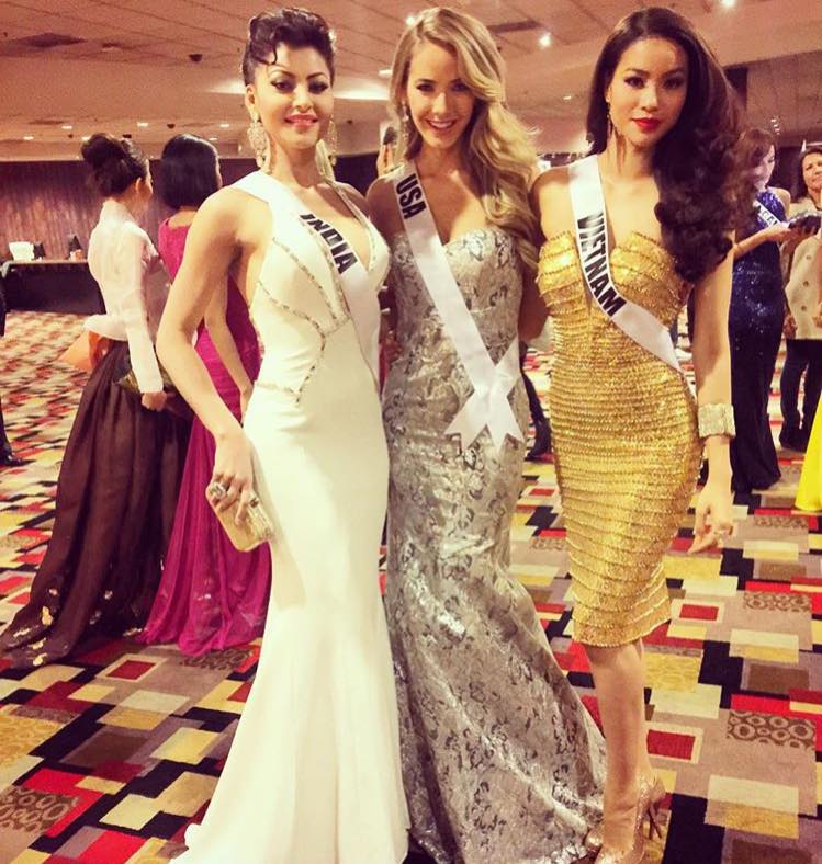 Phạm Hương tụt khỏi Top 3 người đẹp nhất tại HHHV 2015 - 8