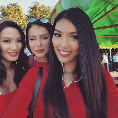 Lan Khuê tiết lộ các đối thủ đáng gờm tại Miss World - 5