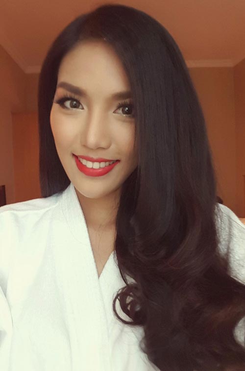 Lan Khuê tiết lộ màu son sẽ chọn trong chung kết Miss World 2015 - 4