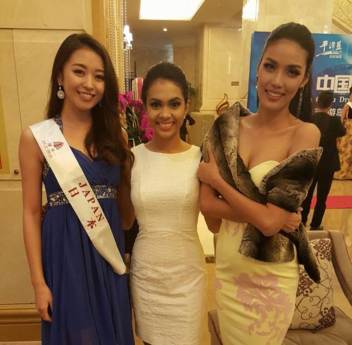 Ngắm nhan sắc của Lan Khuê tại Miss World 2015 - 9