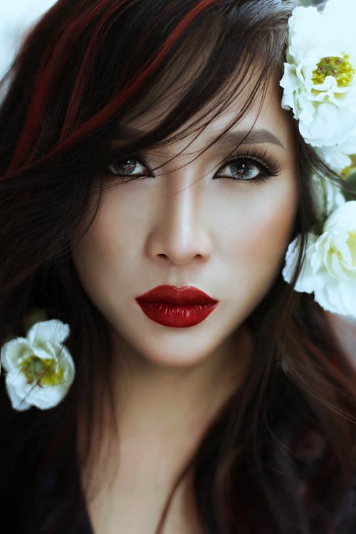 Khả Như quyến rũ không ngờ với 4 phong cách trang điểm - 1