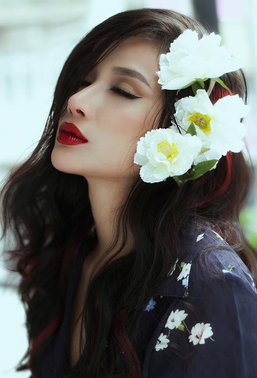 Khả Như quyến rũ không ngờ với 4 phong cách trang điểm - 2