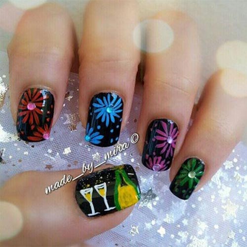 nhung mau nail moi nhat nhin la thay tet 2016 - 6