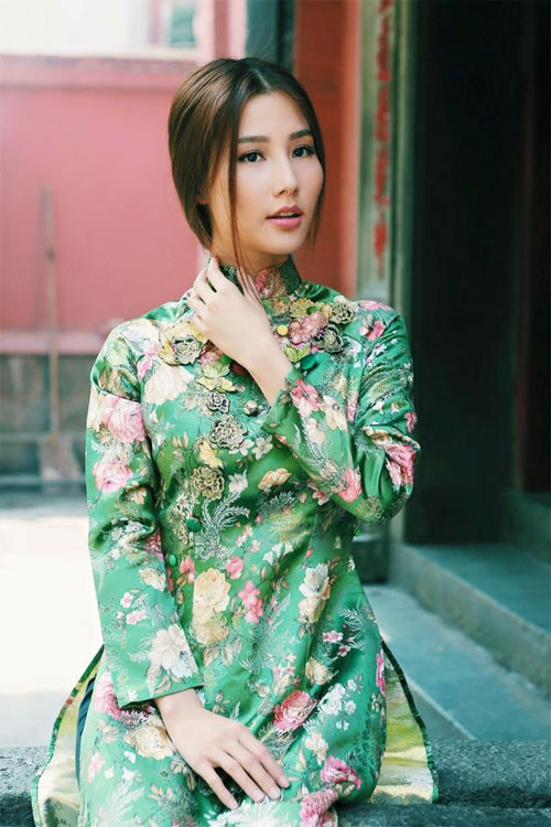 6 kieu toc ket hop ao dai dep nhat cua sao viet - 17