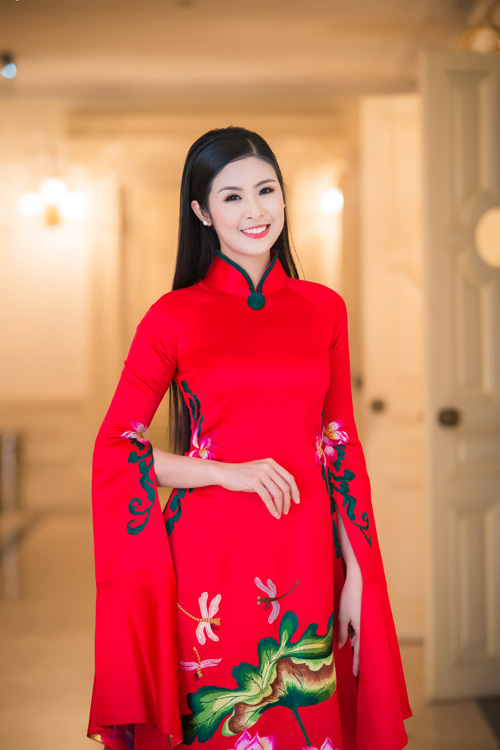 hoa hau ngoc han dep nhat khi mac ao dai - 9